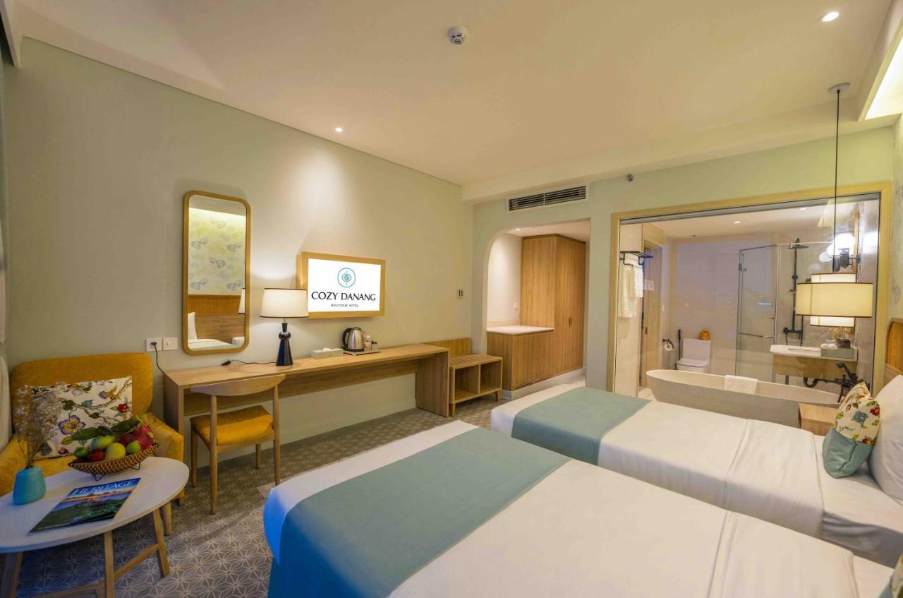 Cozy Danang Boutique Hotel Exteriör bild